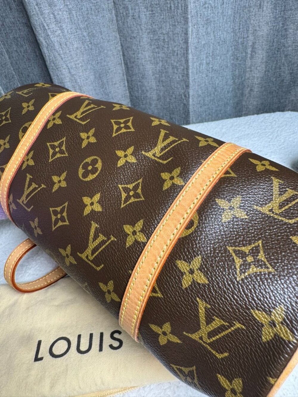 LOUIS VUITTON Authentic Papillon 30 in Monogram canvas For Mommy and daughter - Picture 16 of 16